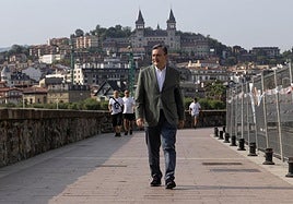 Esteban, en Donostia.