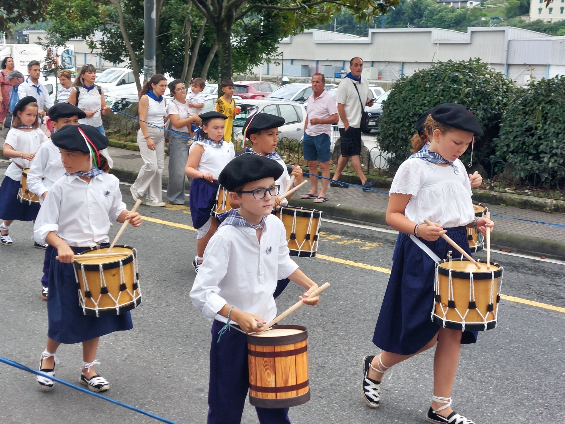 Las fiestas del Carmen, en Trintxerpe
