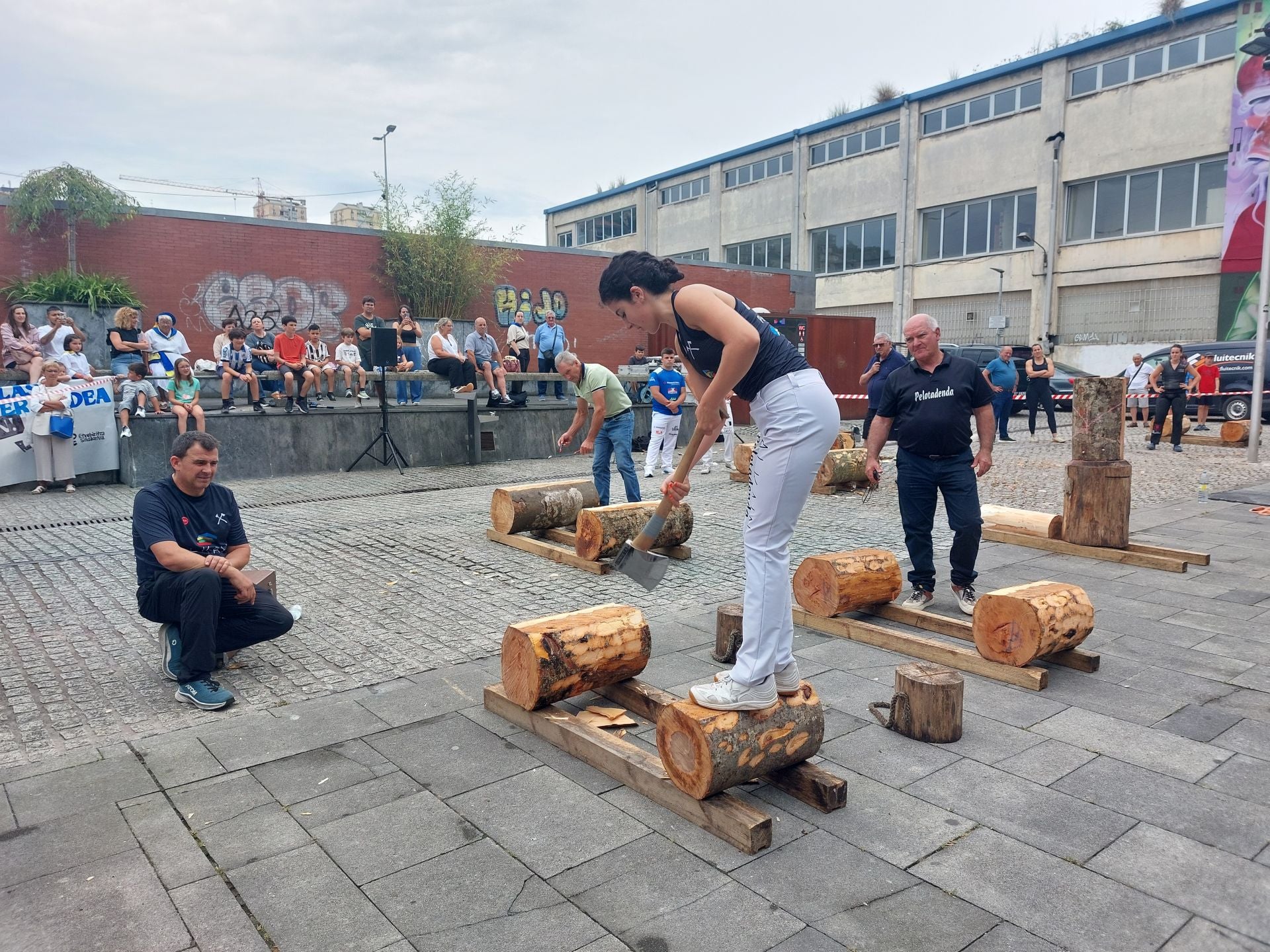 Las fiestas del Carmen, en Trintxerpe