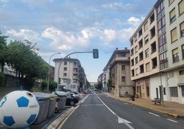 Comienza la segunda fase de bulevarización de la calle Idiazabal.