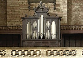 San Pedro elizako organoa.