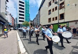 Fiestas del Carmen en Trintxerpe.