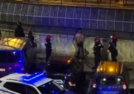 «Andaba fuera de sí, pegando puñetazos a quien tuviera delante»