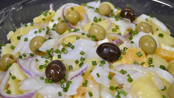 Receta de ensalada Malagueña