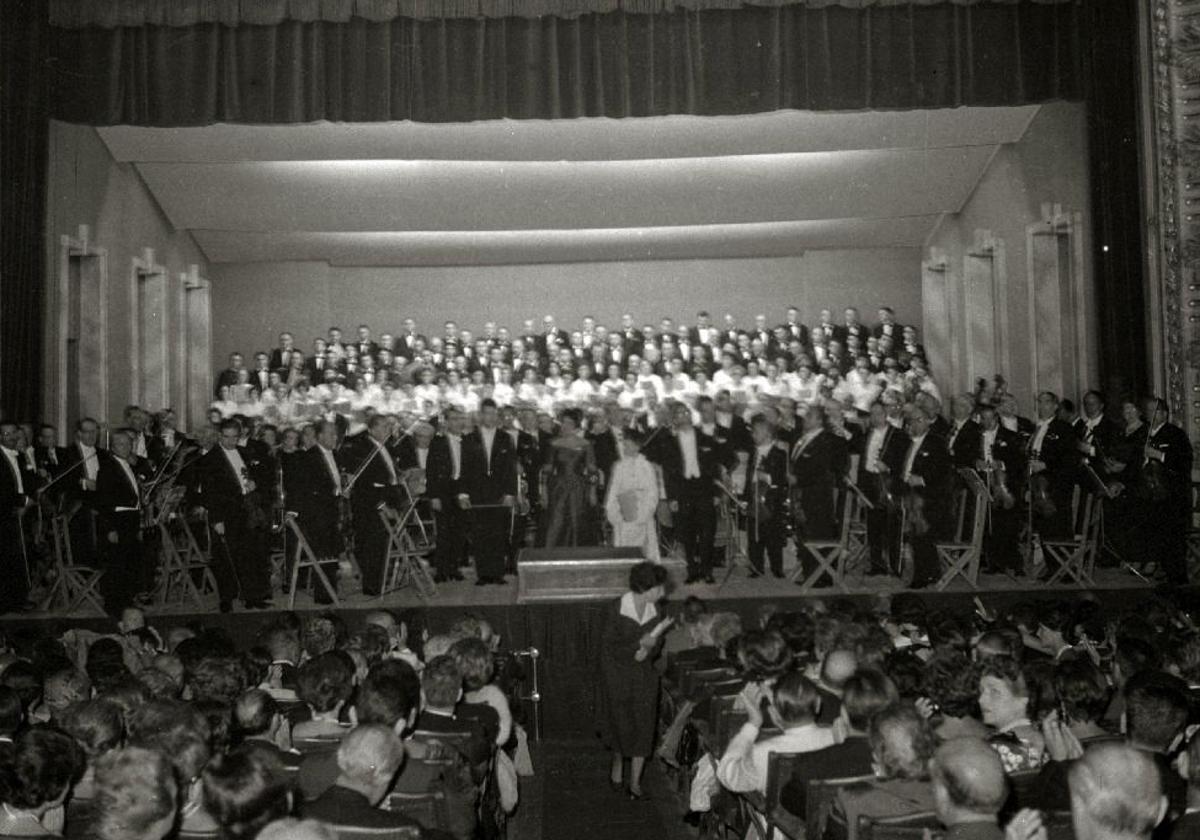 Estreno de 'La Atlántida' en la Quincena de 1962.