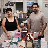 Paula Mannino y Nahuel Peillat, este martes en la recién inaugurada Errabundia