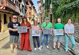 Aurtengo 'Bertatik bertara' kanpainan parte hartuko duten zenbait eragile, Alde Zaharrekoak.