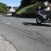 Cuesta de Aldapeta en Donostia.