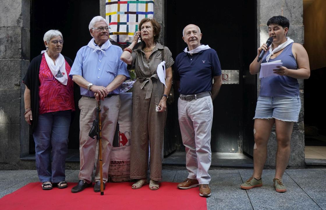 Homenaje a tres vecinos de Hernani en las Fiestas del Carmen