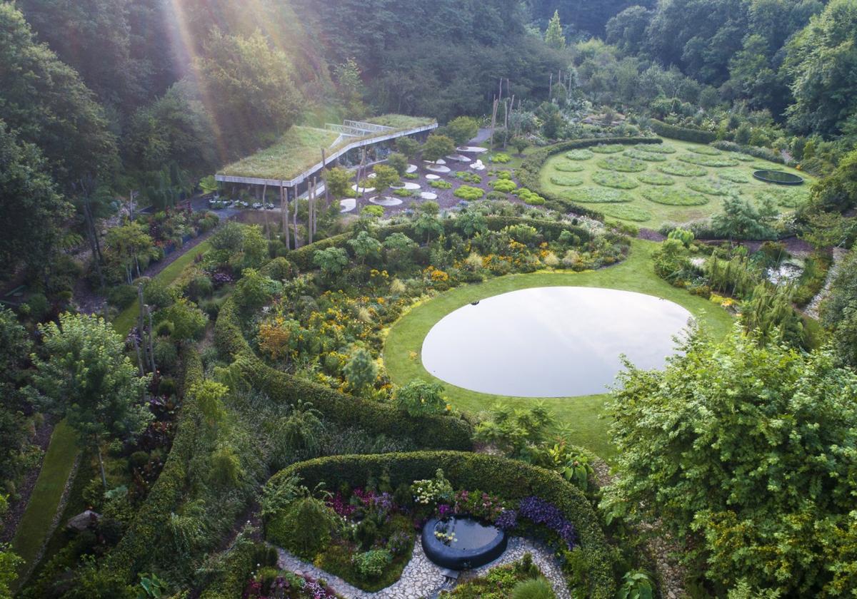 Imagen del Lurgarden de Oiartzun.