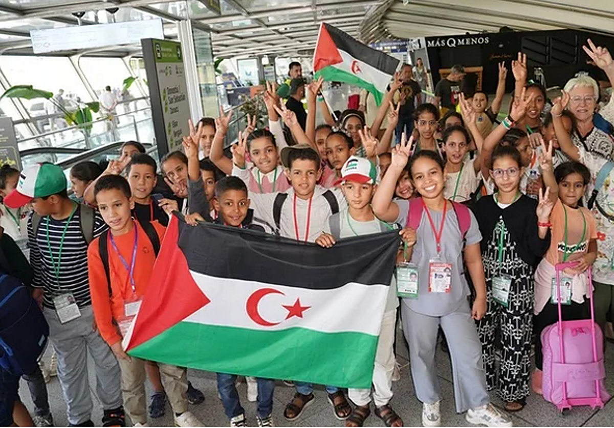 213 niños saharauis disfrutarán del verano en Euskadi.