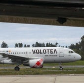 Imagen de archivo del despegue de un avión de Volotea.