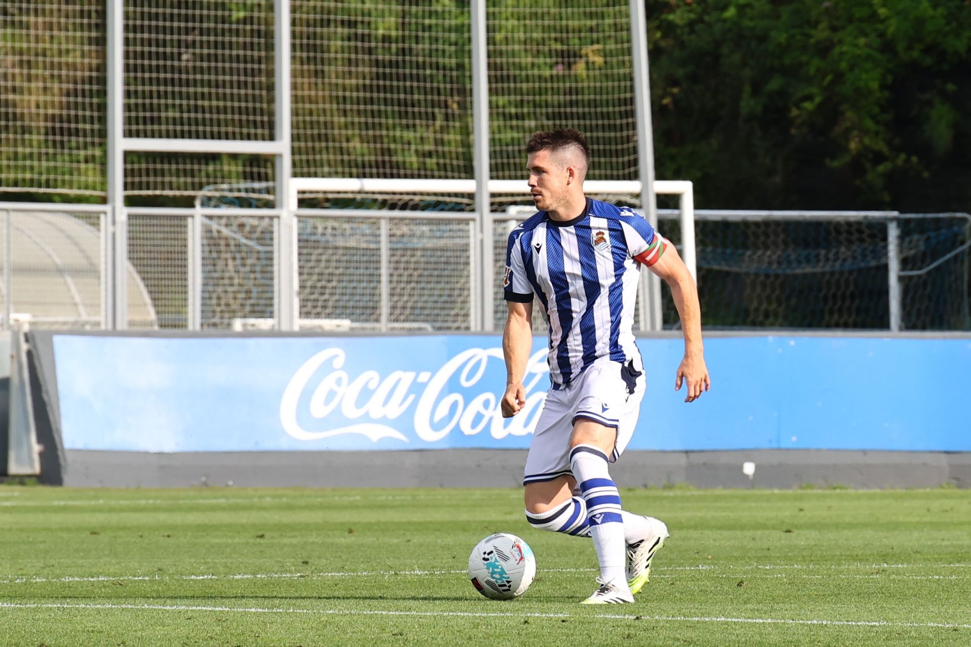 Victoria de la Real en el primer partido de pretemporada