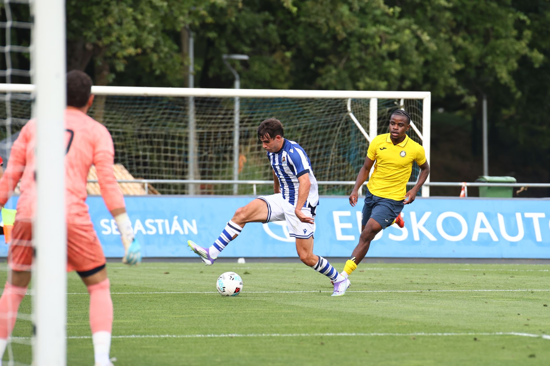 Victoria de la Real en el primer partido de pretemporada