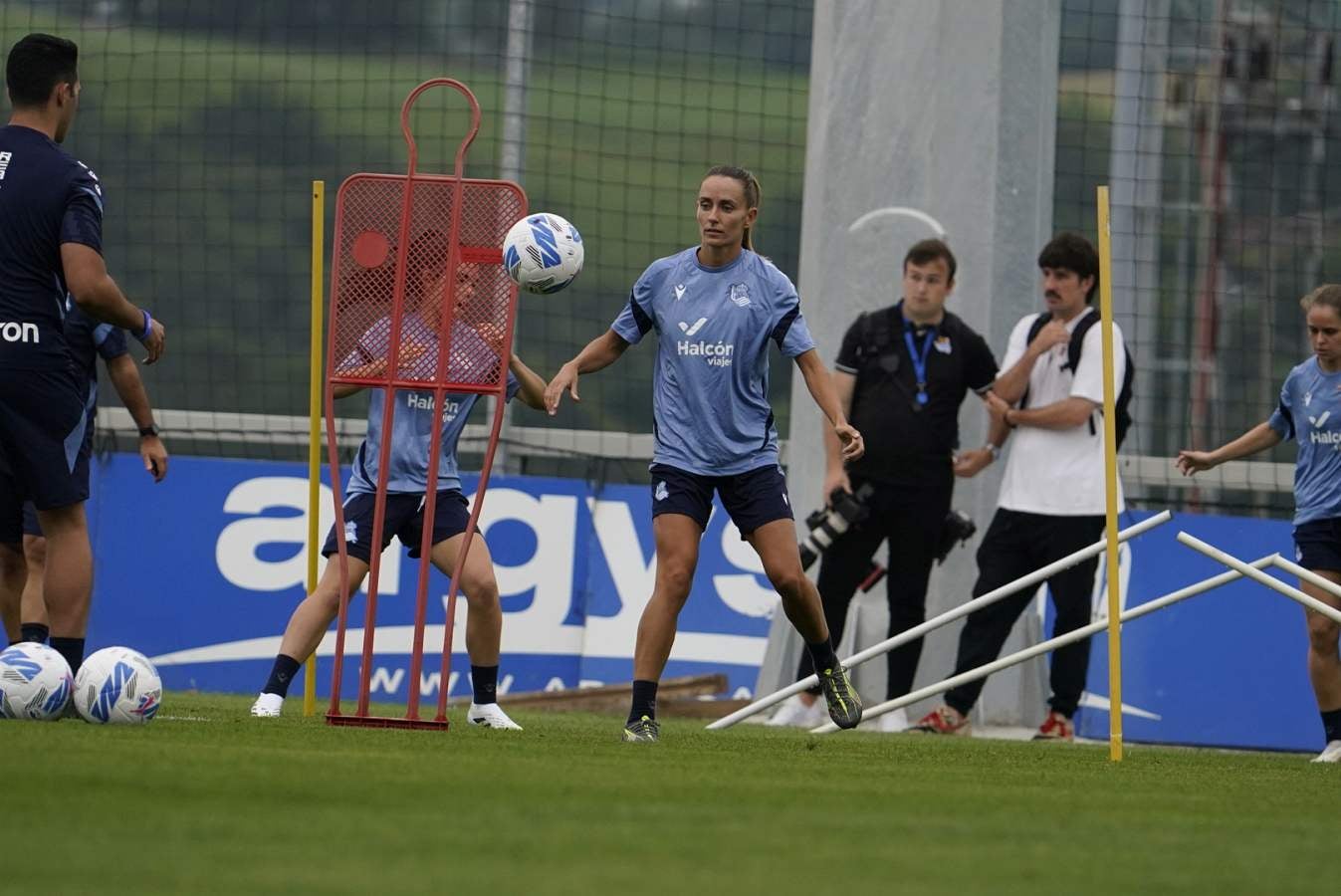 Primer entrenamiento bajo las órdenes de Arturo Ruiz
