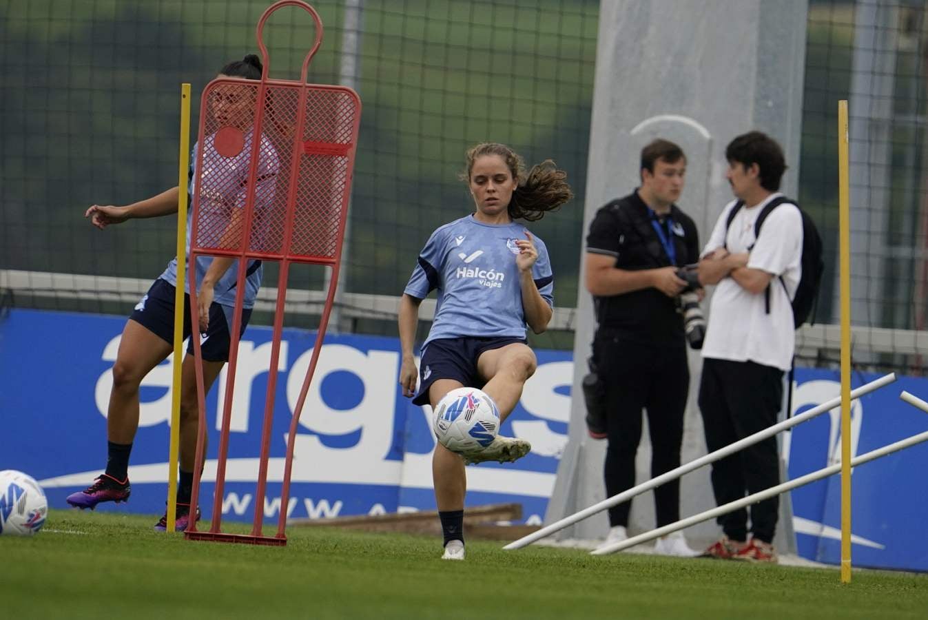 Primer entrenamiento bajo las órdenes de Arturo Ruiz