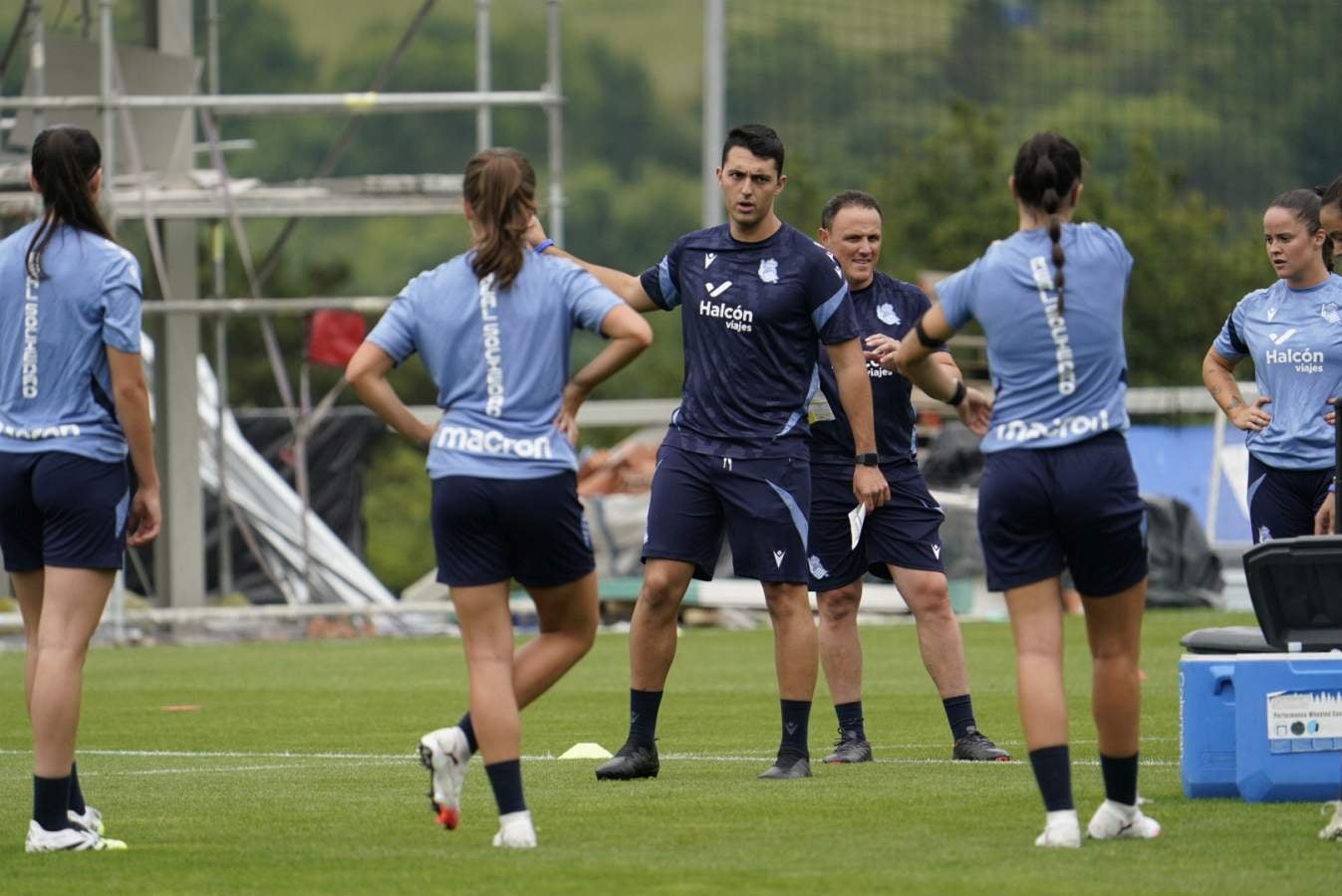 Primer entrenamiento bajo las órdenes de Arturo Ruiz