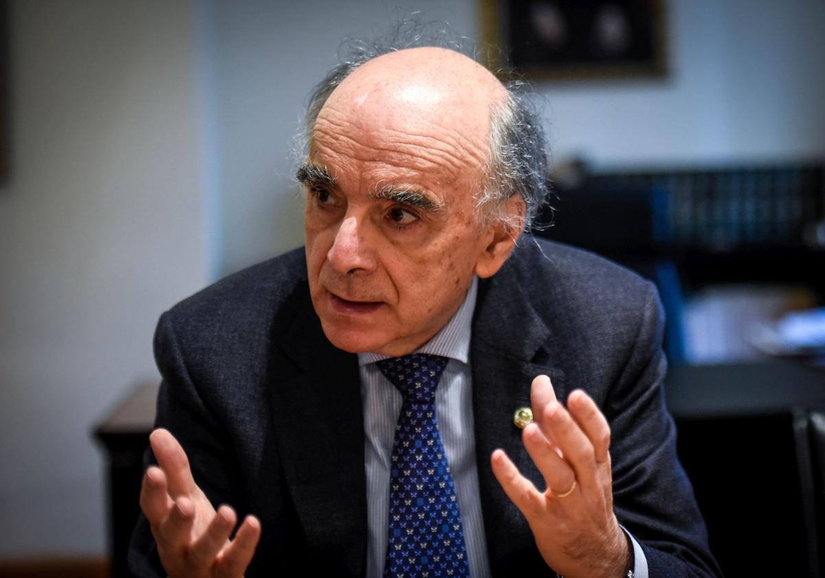 Andres Urrutia, presidente de Euskaltzaindia.