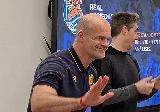 Mitxel Badiola siempre mantuvo un estrecho vínculo con el club.