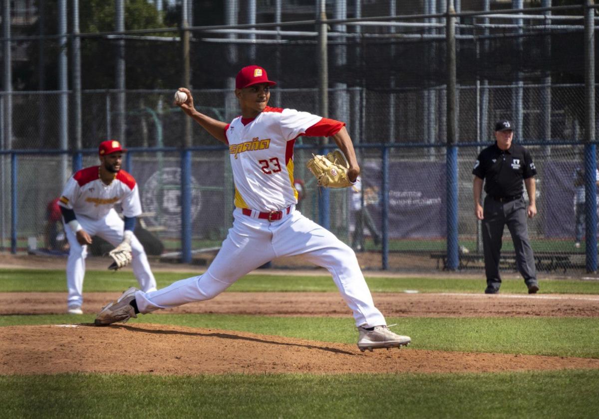 Balboa es un fijo en la selección española de béisbol desde 2007.