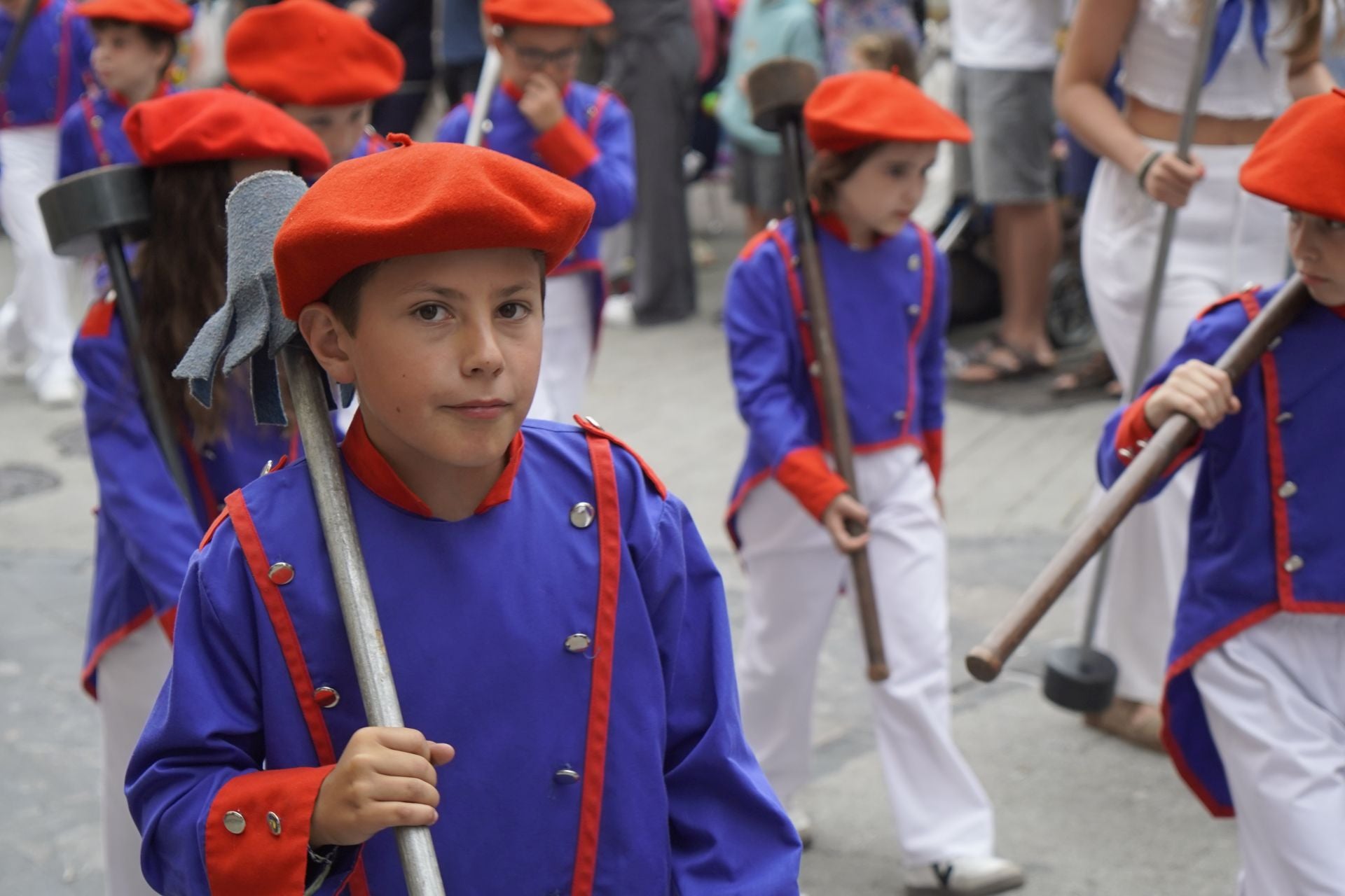 Domingo tamborrero en Ordizia