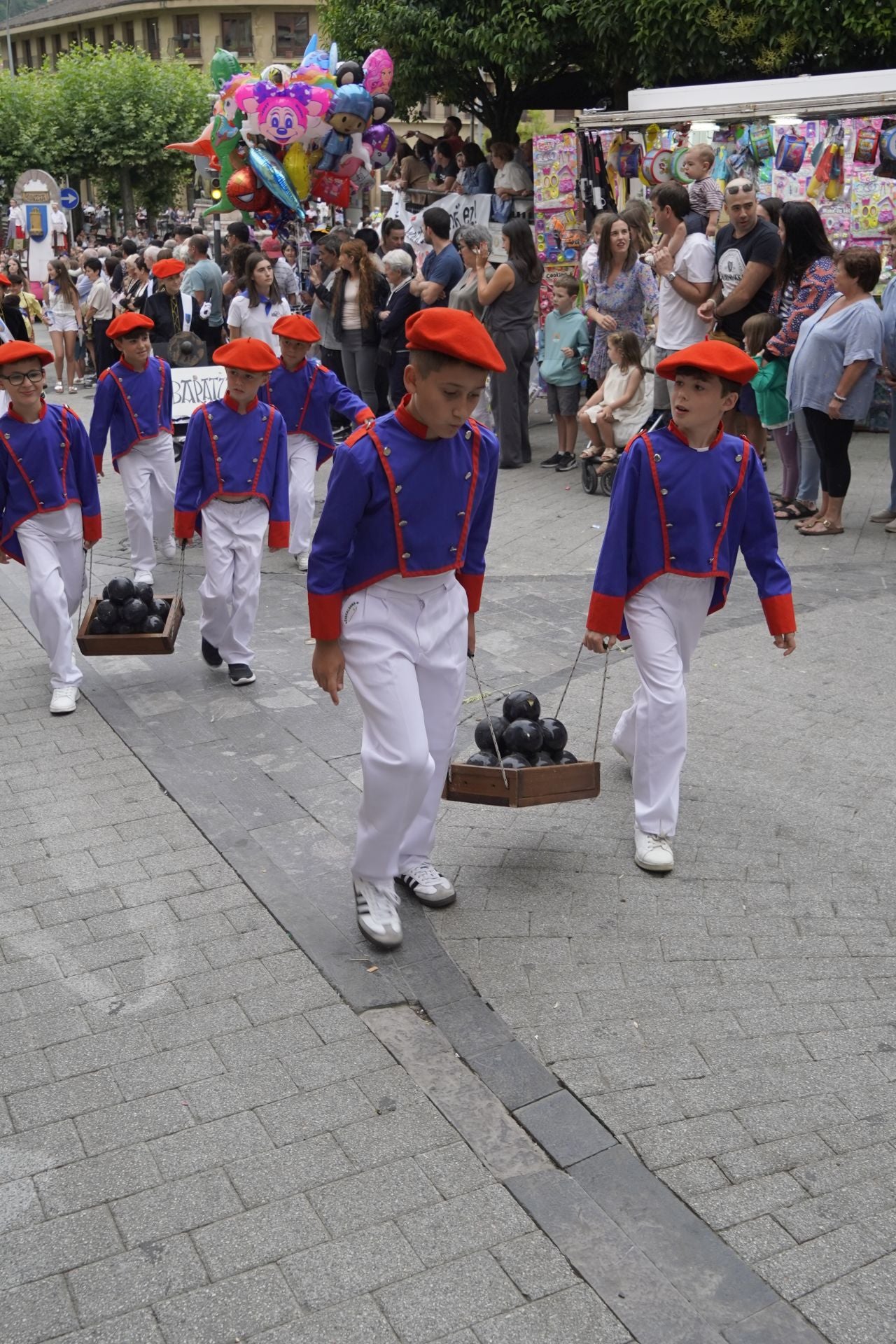 Domingo tamborrero en Ordizia