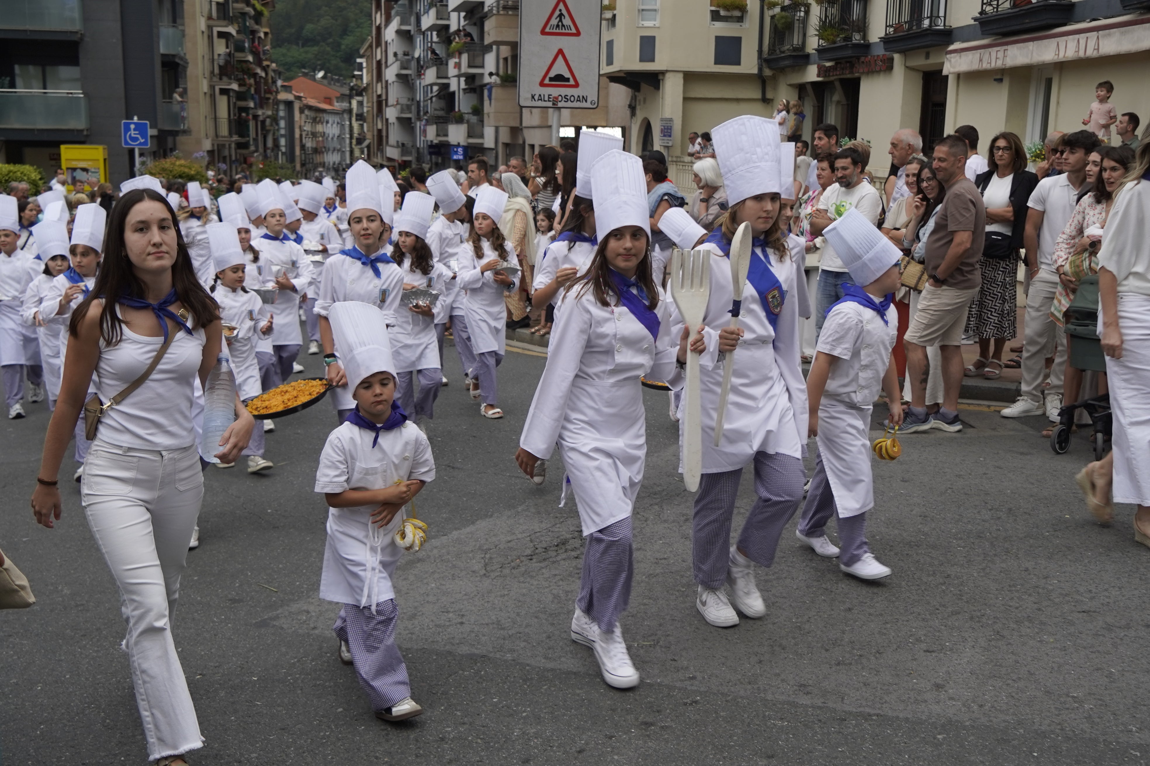 Domingo tamborrero en Ordizia