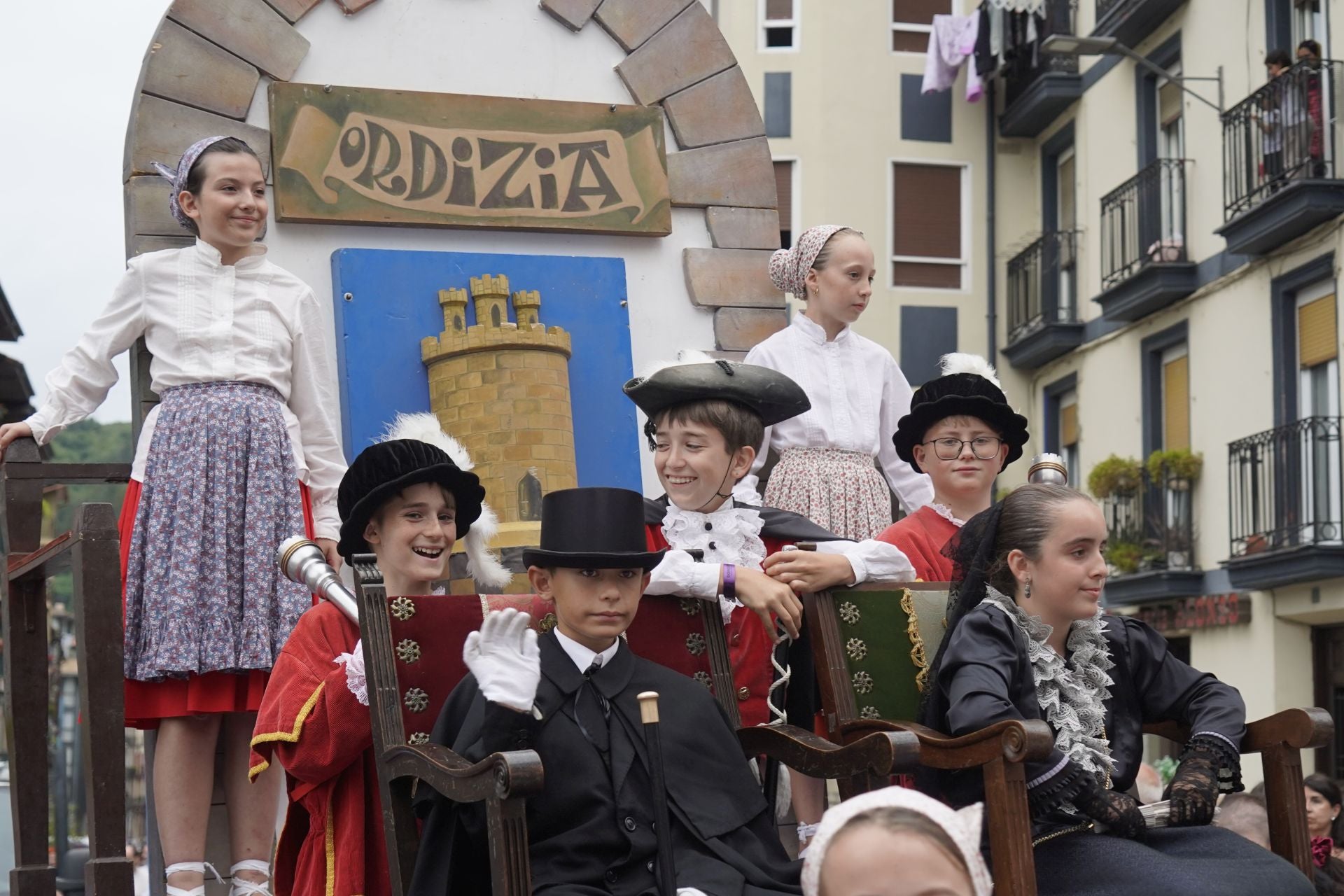 Domingo tamborrero en Ordizia