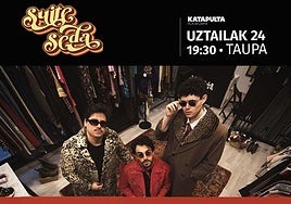 Cartel de los dos conciertos que despedirán el Festival Arrasate Blues.