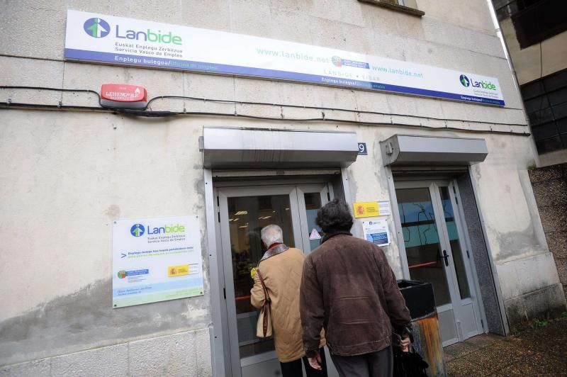 Imagen de archivo de una oficina de Lanbide.