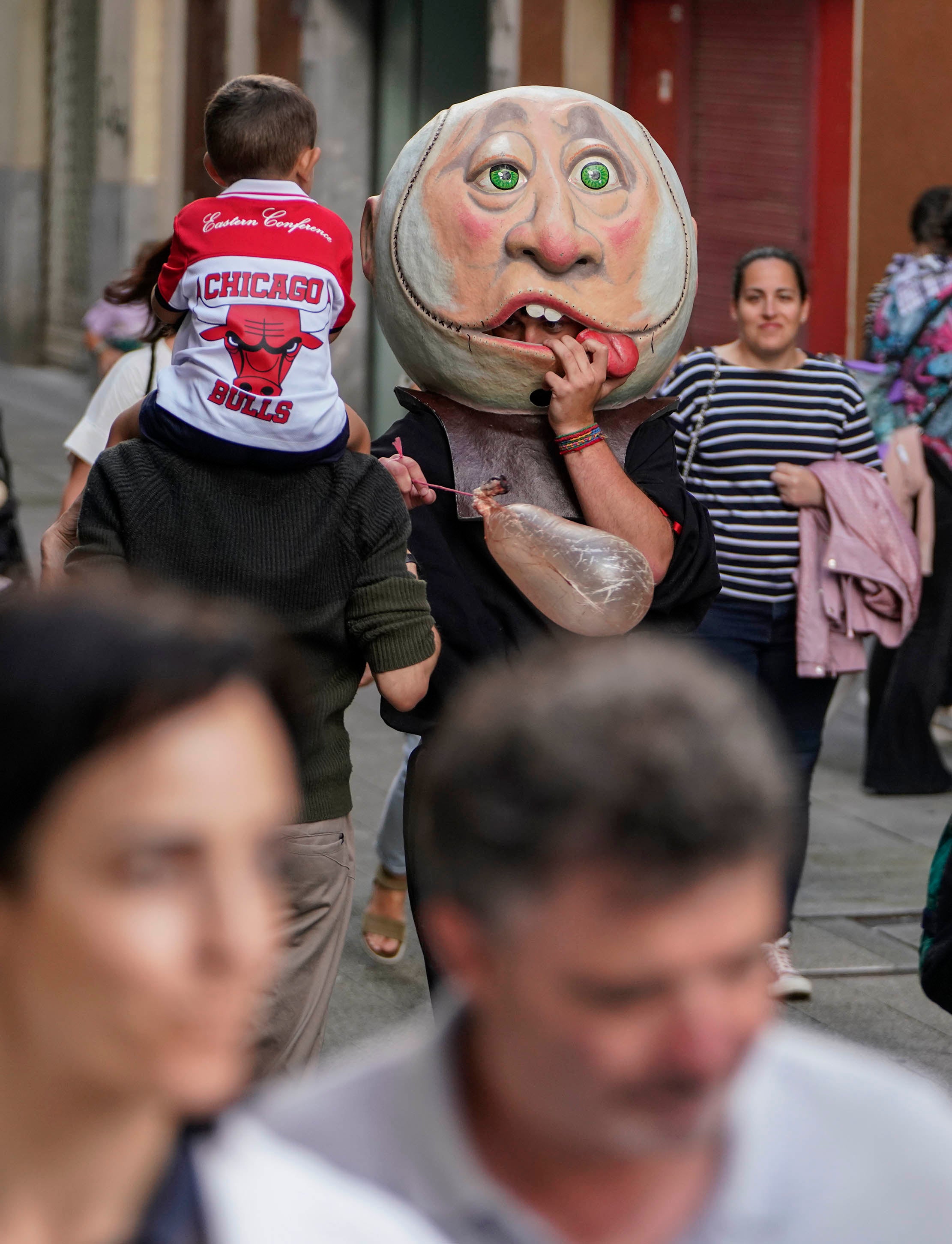 Villabona comienza las fiestas de Santiago con el txupinazo