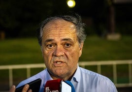Jokin Aperribay atiende a los medios desplazados a Japón