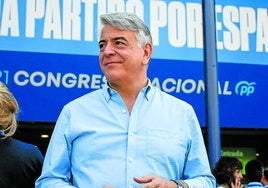 El presidente del PP vasco, Javier de Andrés.