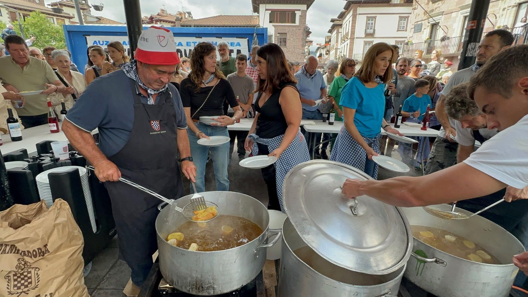 Txupinazo en Elizondo