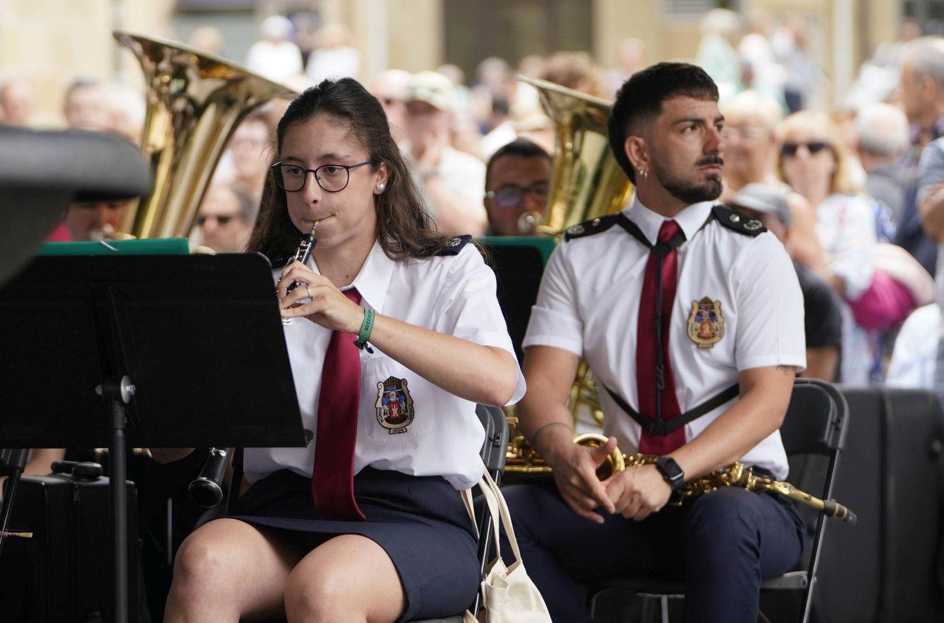 Así resonaron las polkas de Santiago en Irun