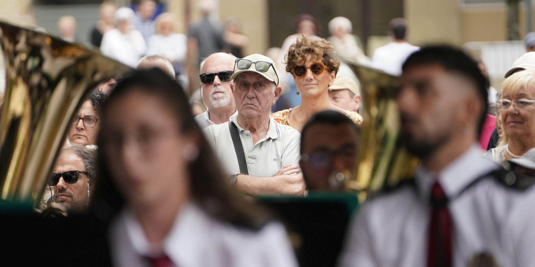 Así resonaron las polkas de Santiago en Irun