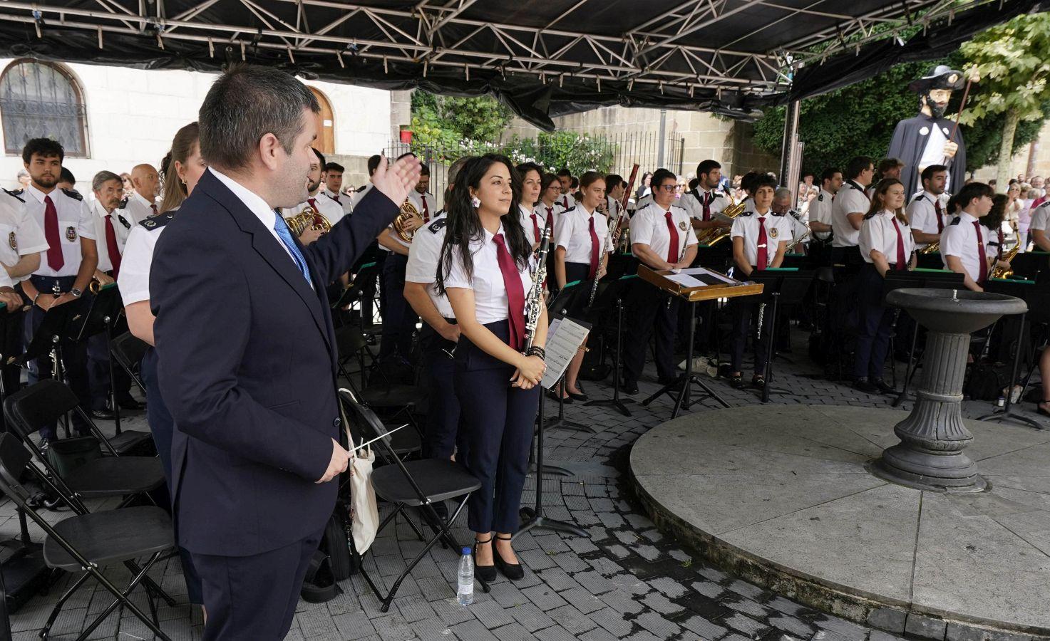 Así resonaron las polkas de Santiago en Irun