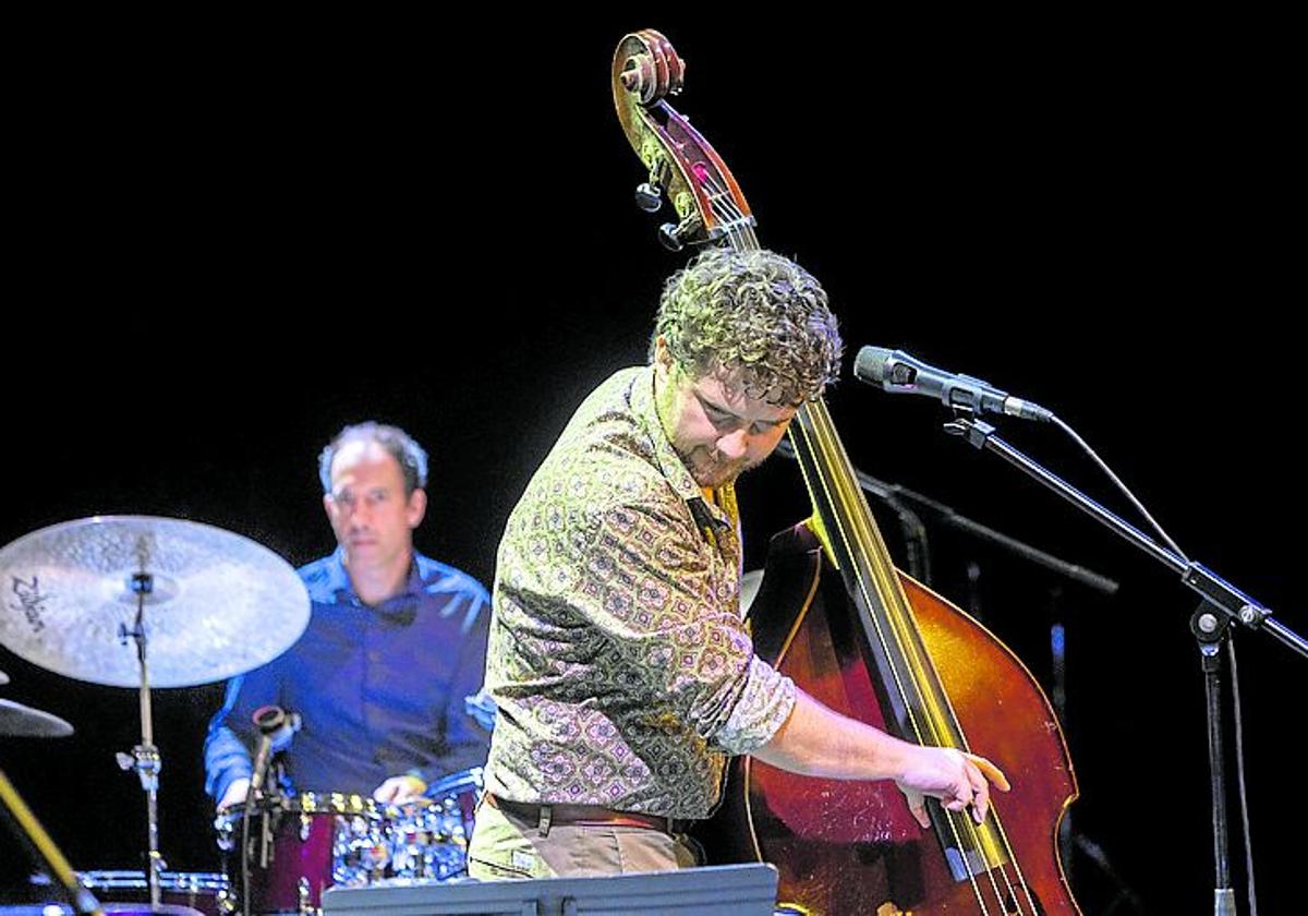 Pere Bujosa durante su matinal de este viernes en el Victoria Eugenia.