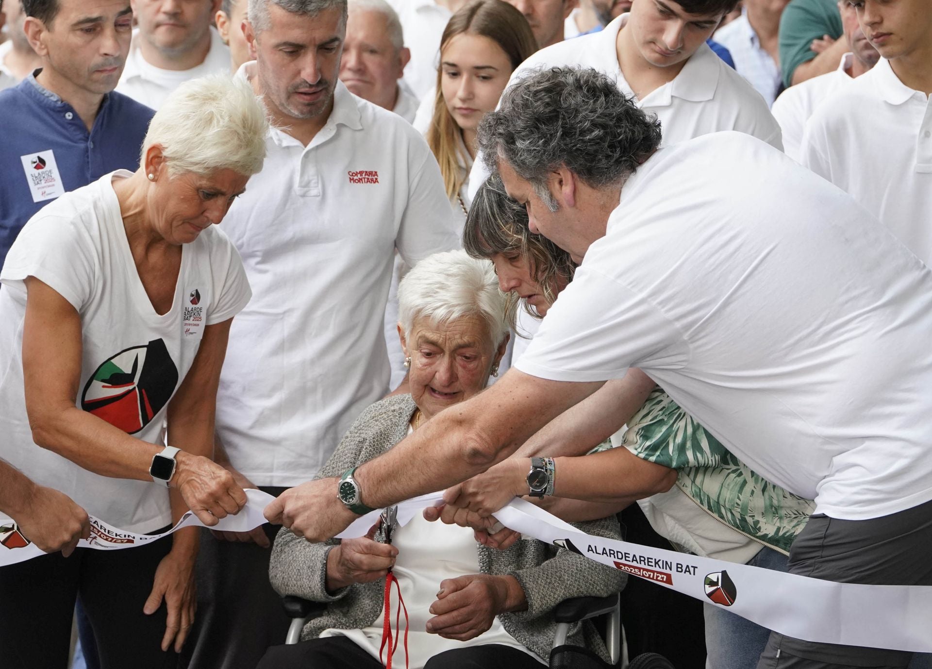 El 'Alardearekin Bat' de Hondarribia, en imágenes