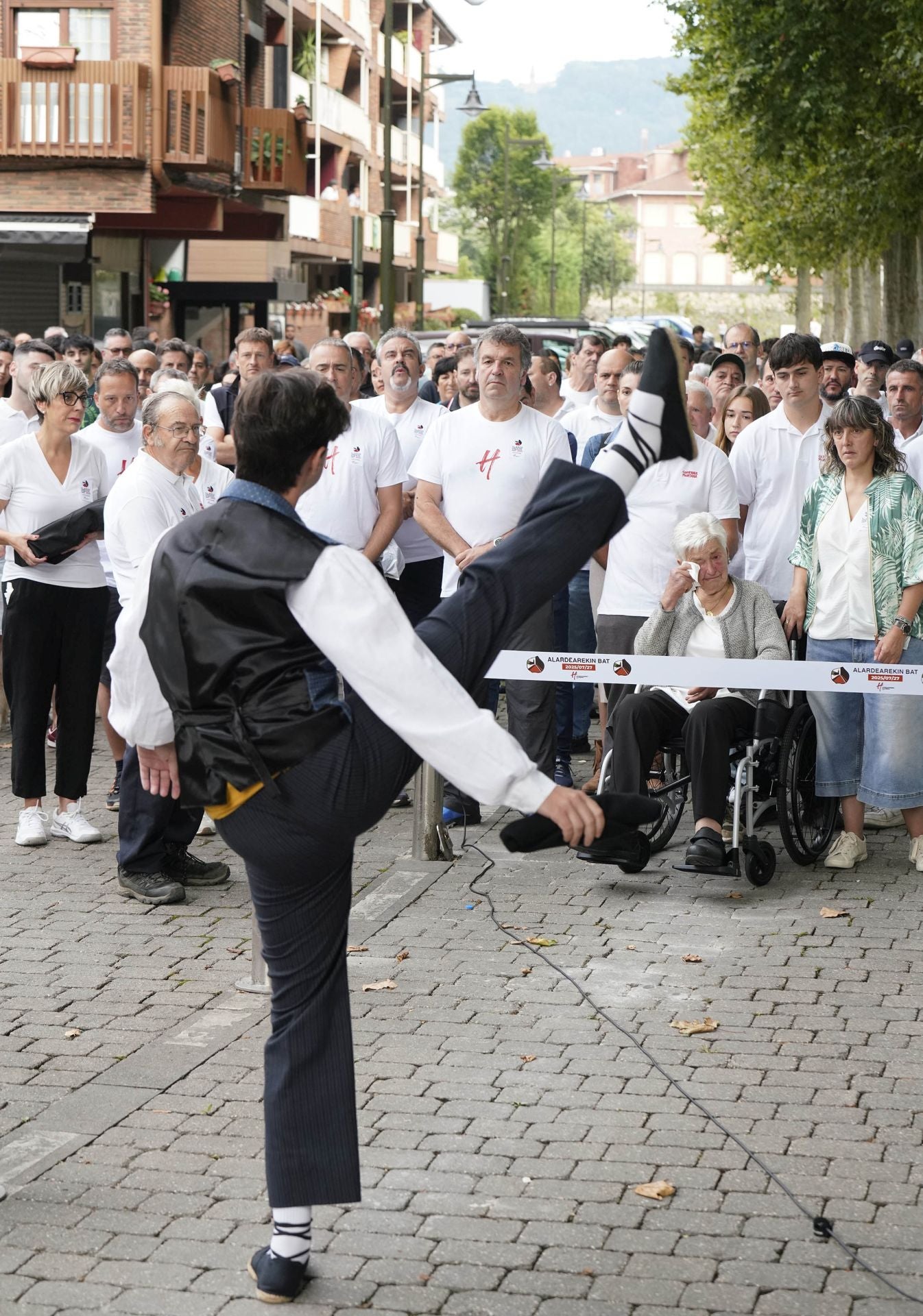 El 'Alardearekin Bat' de Hondarribia, en imágenes