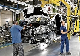 Fábrica de Mercedes en Vitoria.