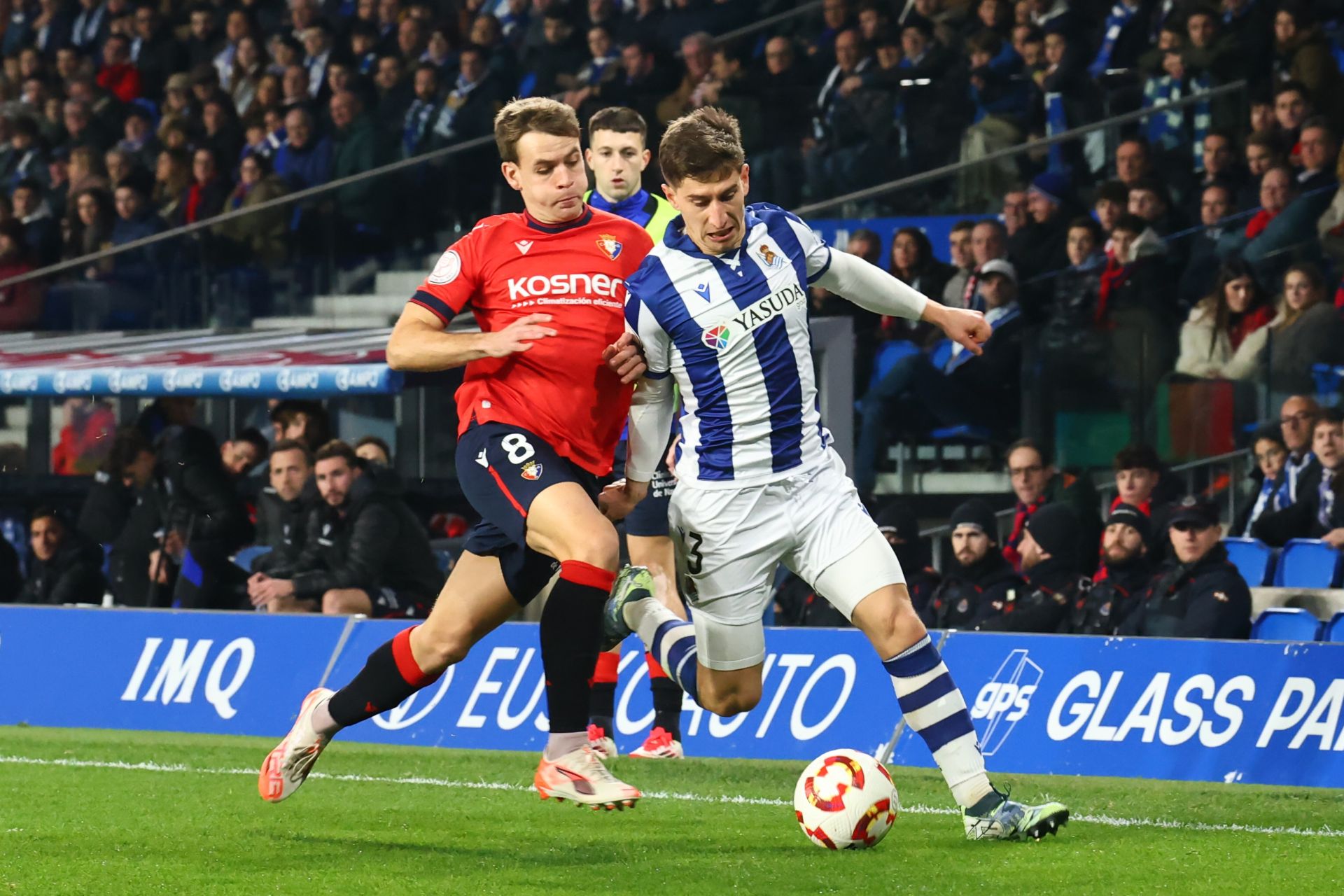 En el último encuentro, la Real Sociedad batió 2-0 al conjunto rojillo.