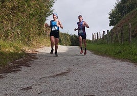 Ane Elzaurdia, primera en Alkaiaga Trail y primera en la Kopa.