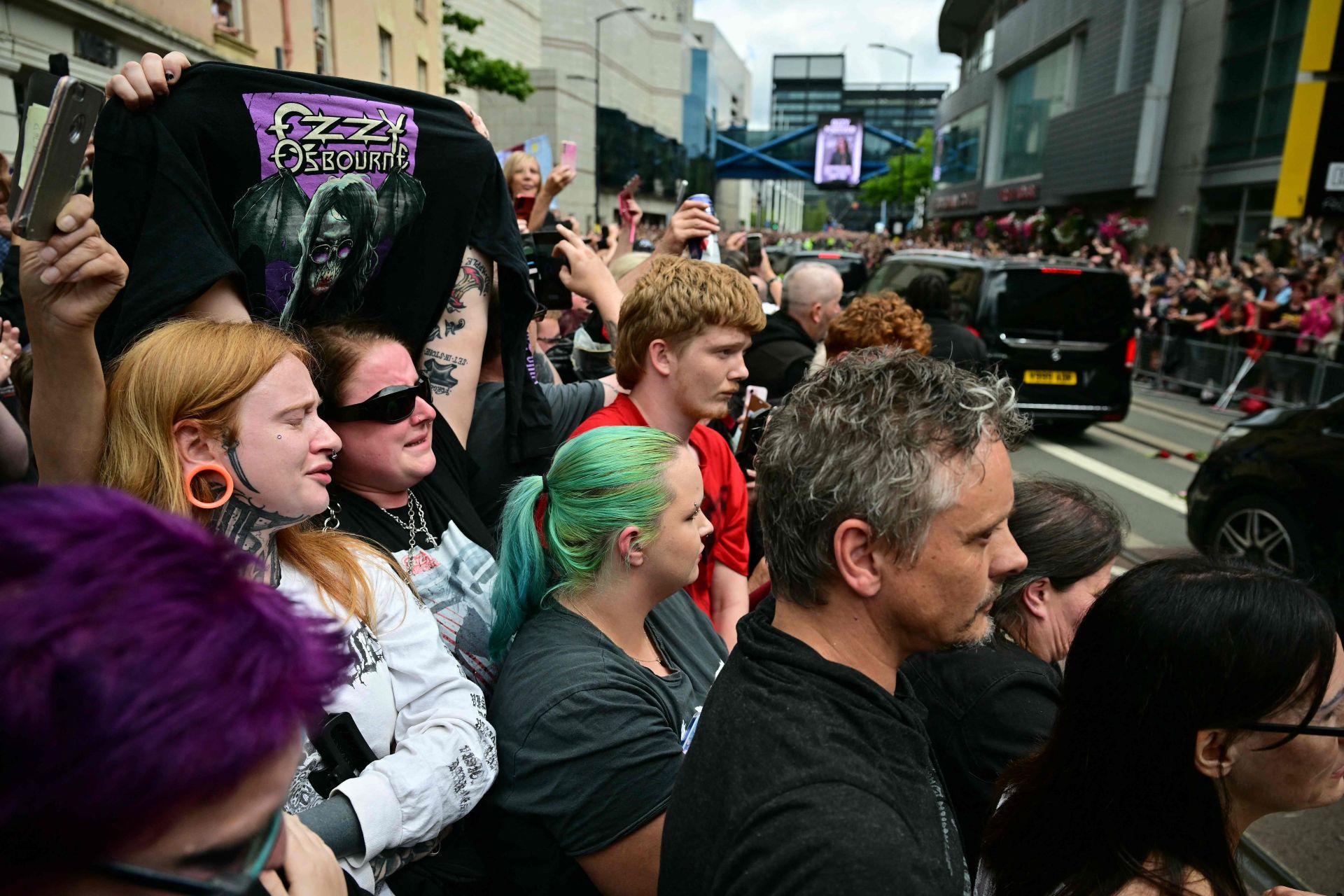 El último viaje de Ozzy Osbourne por las calles de Birmingham