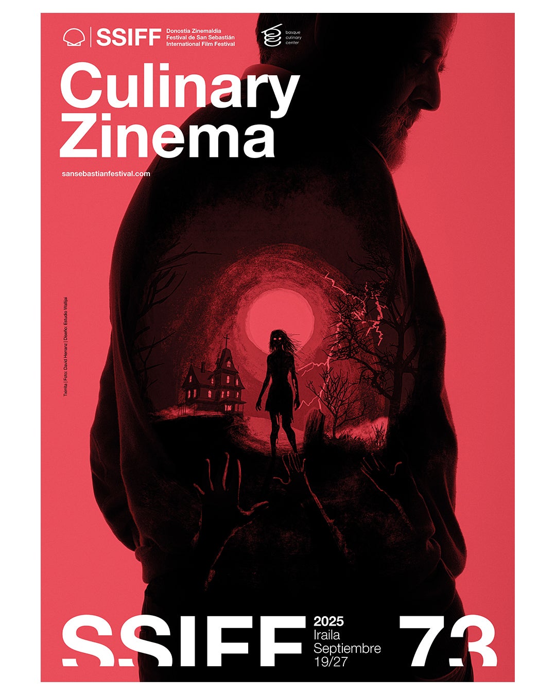 Los carteles de la 73 edición del Zinemaldia