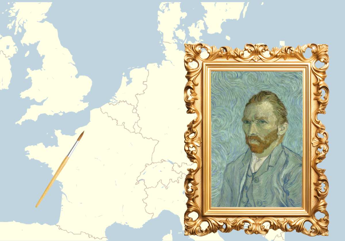 Un viaje por los cuadros de Van Gogh