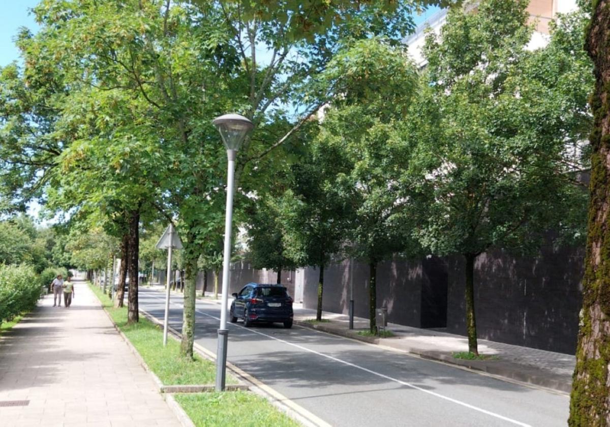 La renovación del alumbrado del paseo de Artiga ya se ha completado.