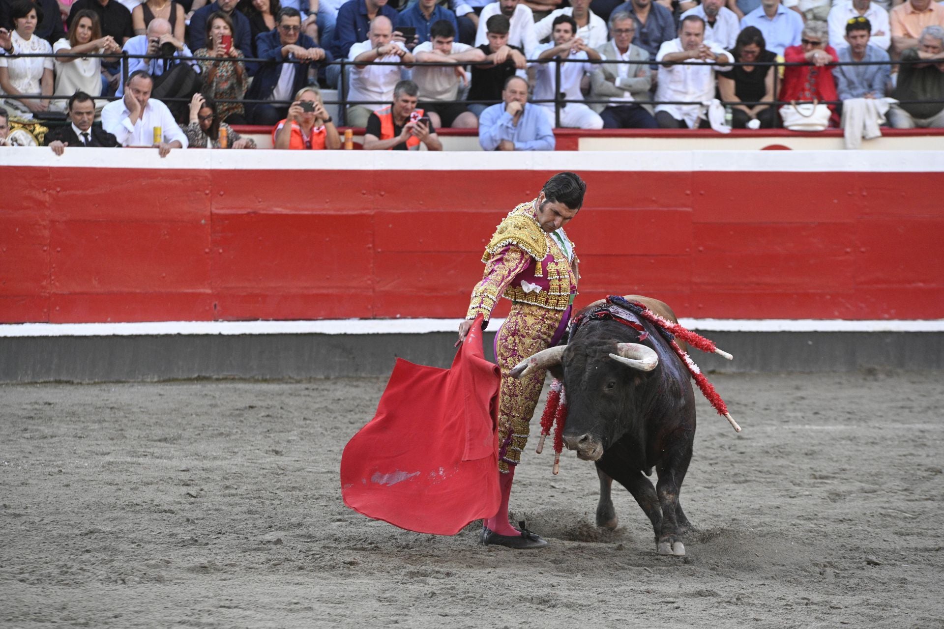 Lleno en Azpeitia para ver los toros