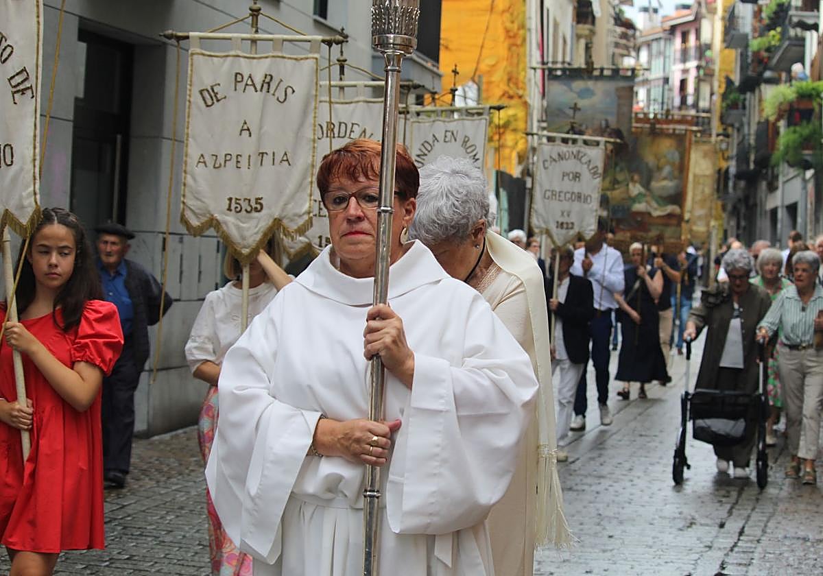 Prozesioa, meza, musika banda, bigantxak eta txaranga San Inazio Egunean