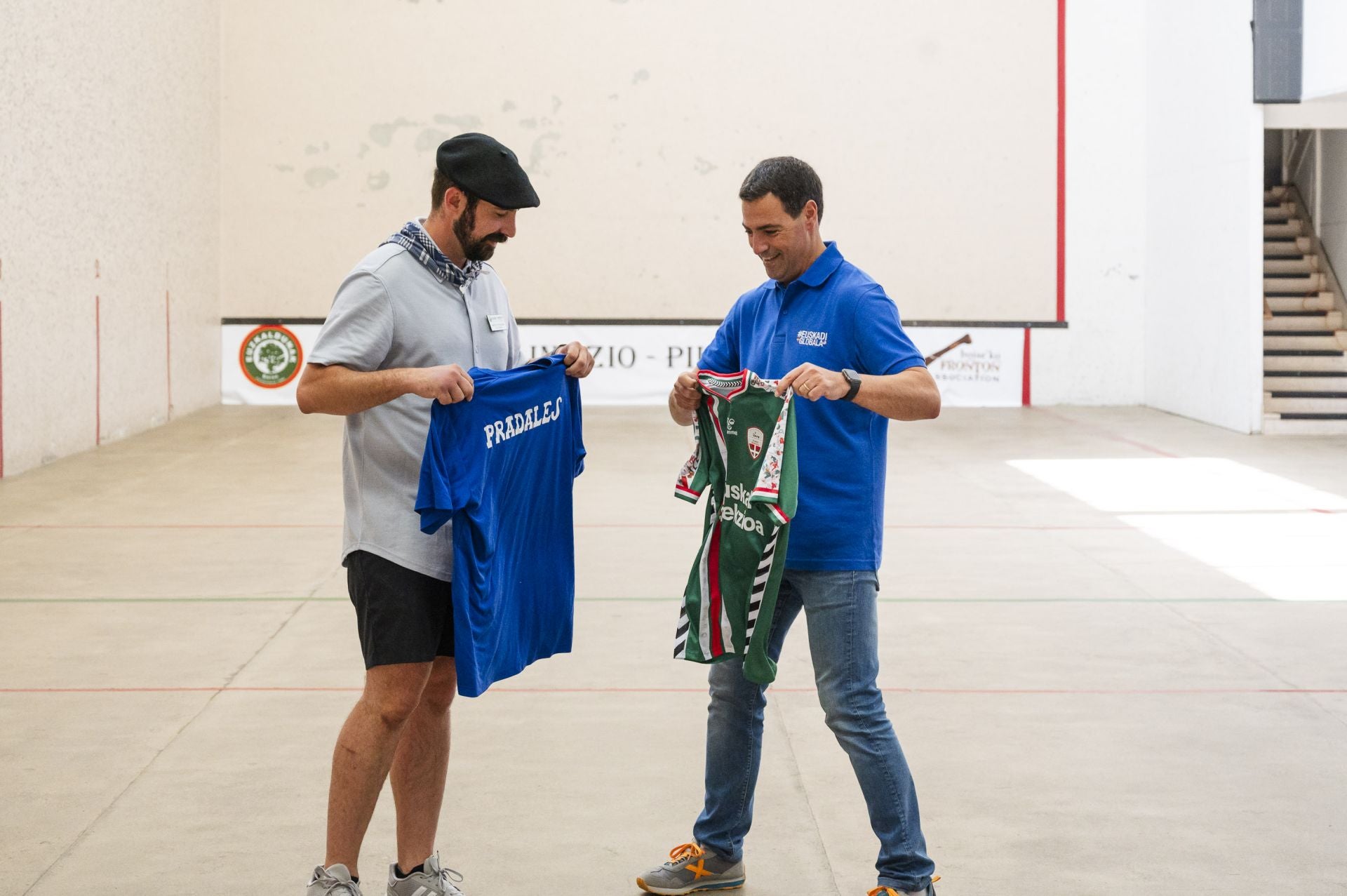 Pradales visita al Basque Block